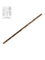China YPXD Dong Xiao Flute Bamboo Flute Professional Vertical Flute Traditional Chinese Music Instrument 8 Holes Key G F E D
