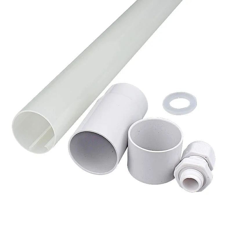 T8 LED Daylight Tube Full Plastic Housing with Waterproof Plug Kit Injection Molded PC Material Daylight Color Split Design