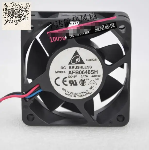 

Ltsf For Delta AFB0648SH ABF00 DC 48V 0.17A 60x60x25mm 3-Wire Server Cooling Fan