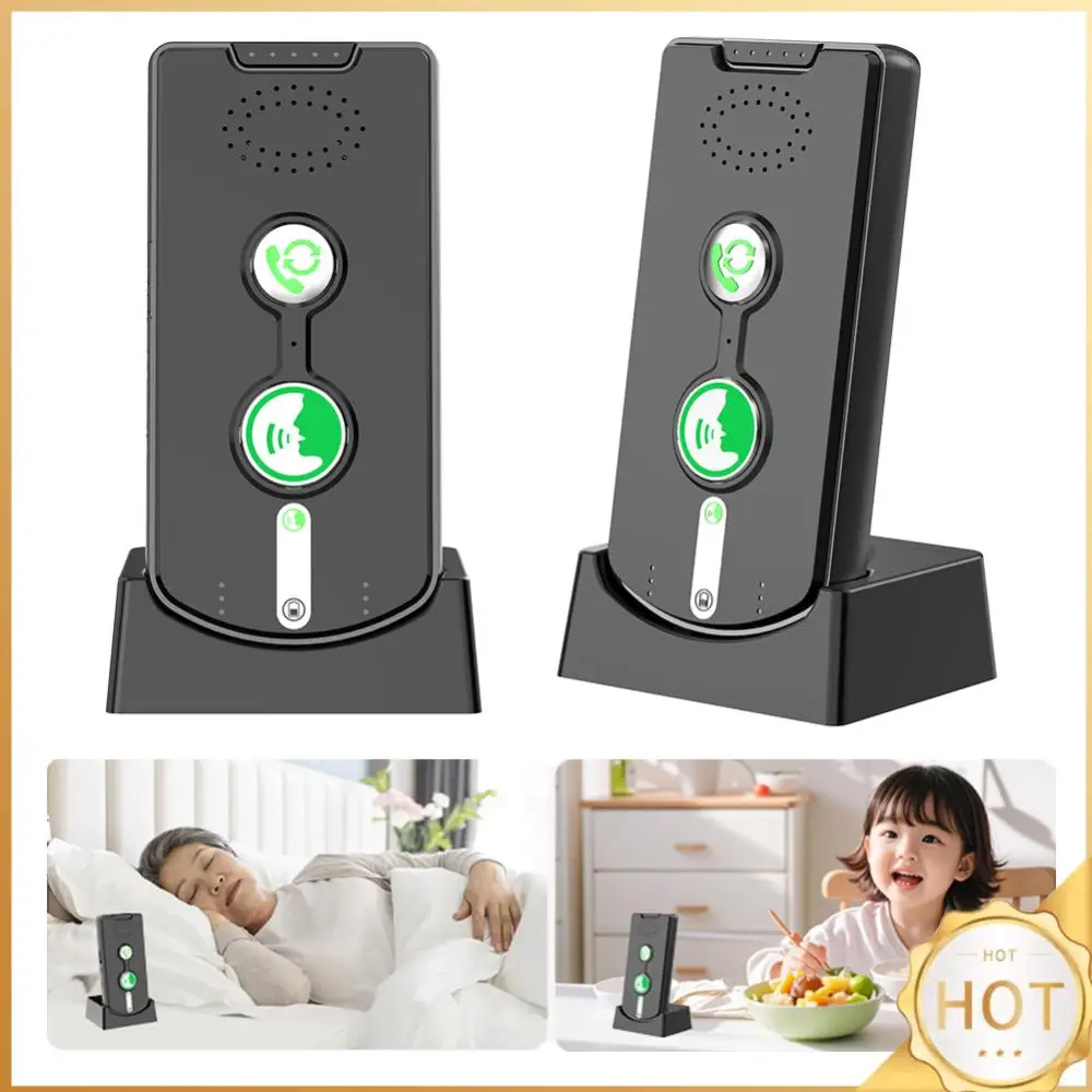 

2 Way Voice Intercom Long Range Indoor Outdoor Interphone System for Home Hospital Office Elderly Care