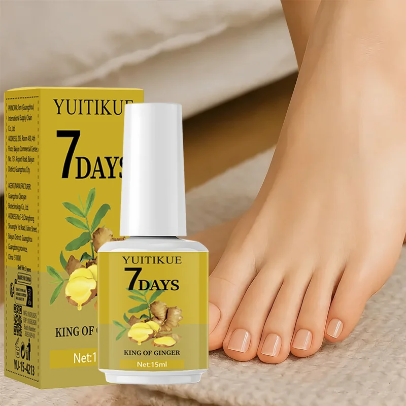 ยูอิทิคิว 7-เดย์ จินเจอร์ เนล แคร์ 15 มล. - ช่วยให้เล็บแข็งแรง เรียบเนียน และปกป้องเล็บ บำรุงหนังกำพร้าอย่างเข้มข้นเพื่อเล็บสวย