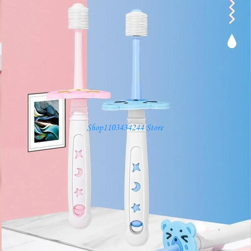 

G2TC Baby Toothbrush 360 Degree for Nano Teethbrush Soft Bristles 1-6 Years Old Children Toothbrush Dental Care Cleaning Tool