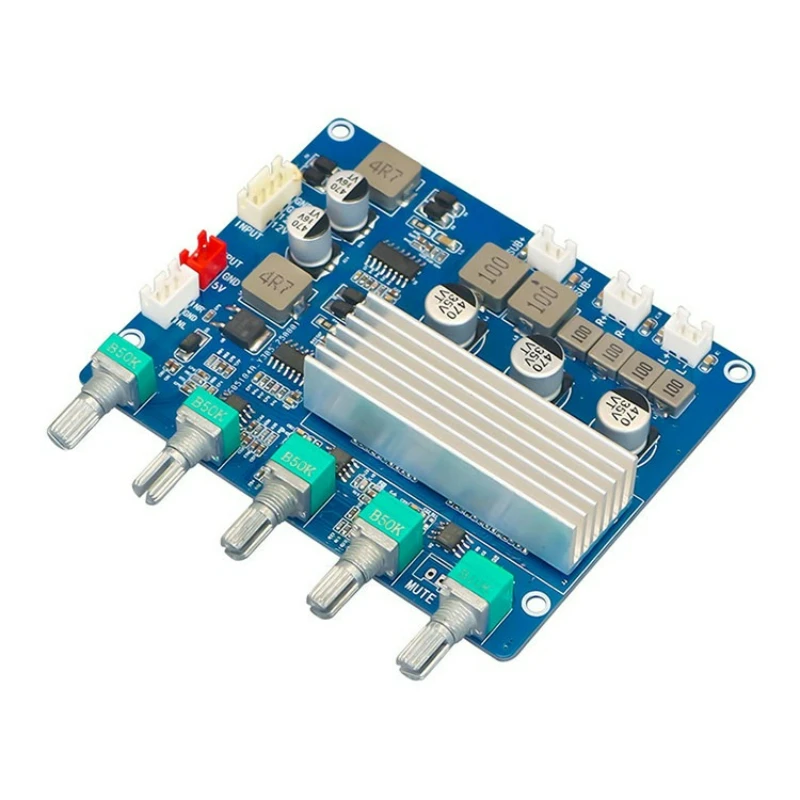 SOTAMIA TPA3116 Audio Power Amplifier Board 2.1 Channel Digital Amplifier 2*50W+100W High Power 12V-15V