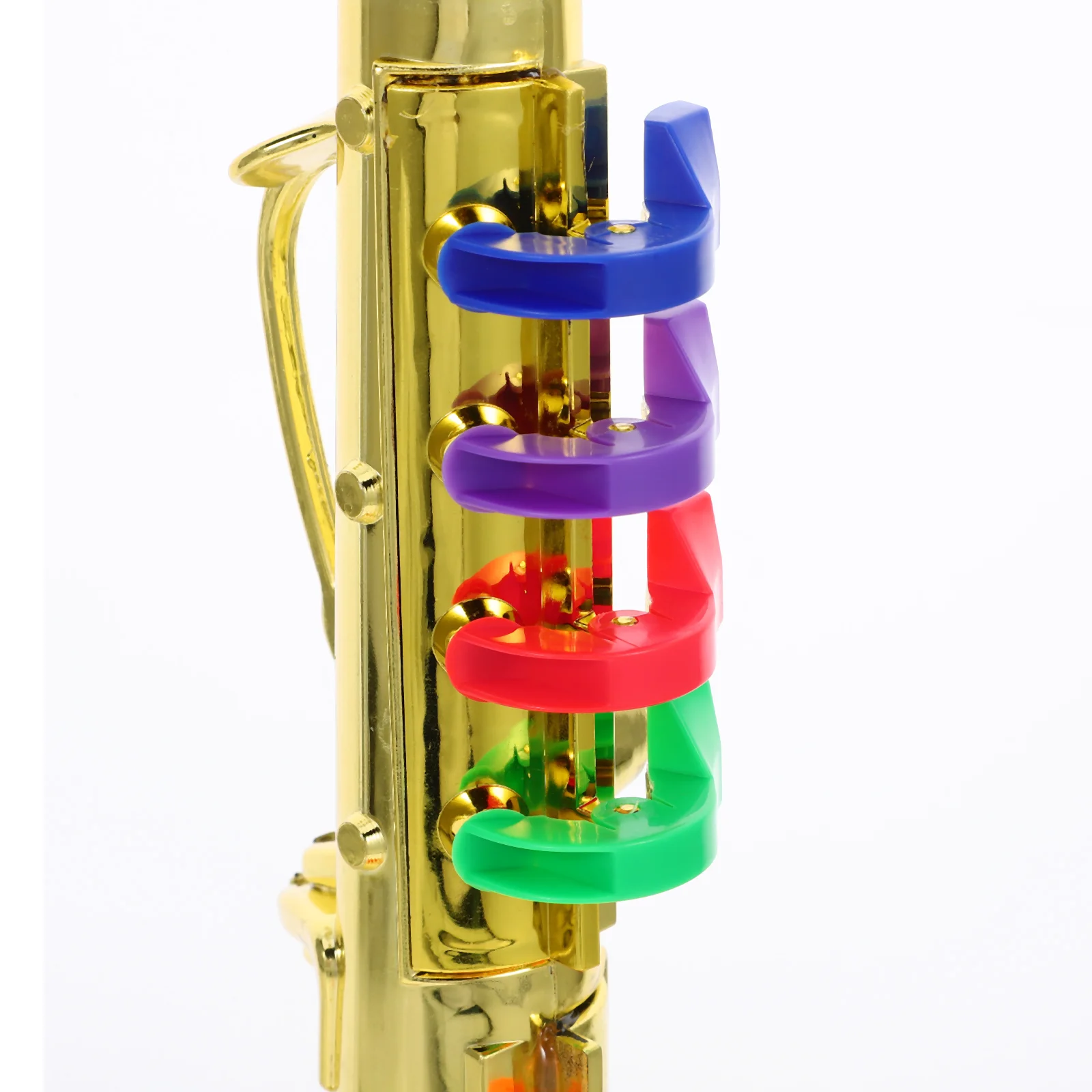 Children's Musical Toys Saxophone Plaything Trumpet for Kids Simulated Stage Performance Prop Instrument Plastic Imitation