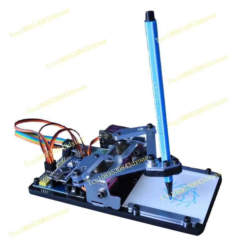 Arduino Drawing Board Robotic Arm,diy Drawing Robot,programming Learning Kit for University and High School Students,APP Control