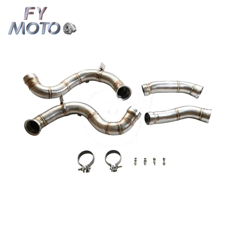 

China Factory for Mercedes Benz C63 Stainless Steel Exhaust Downpipe