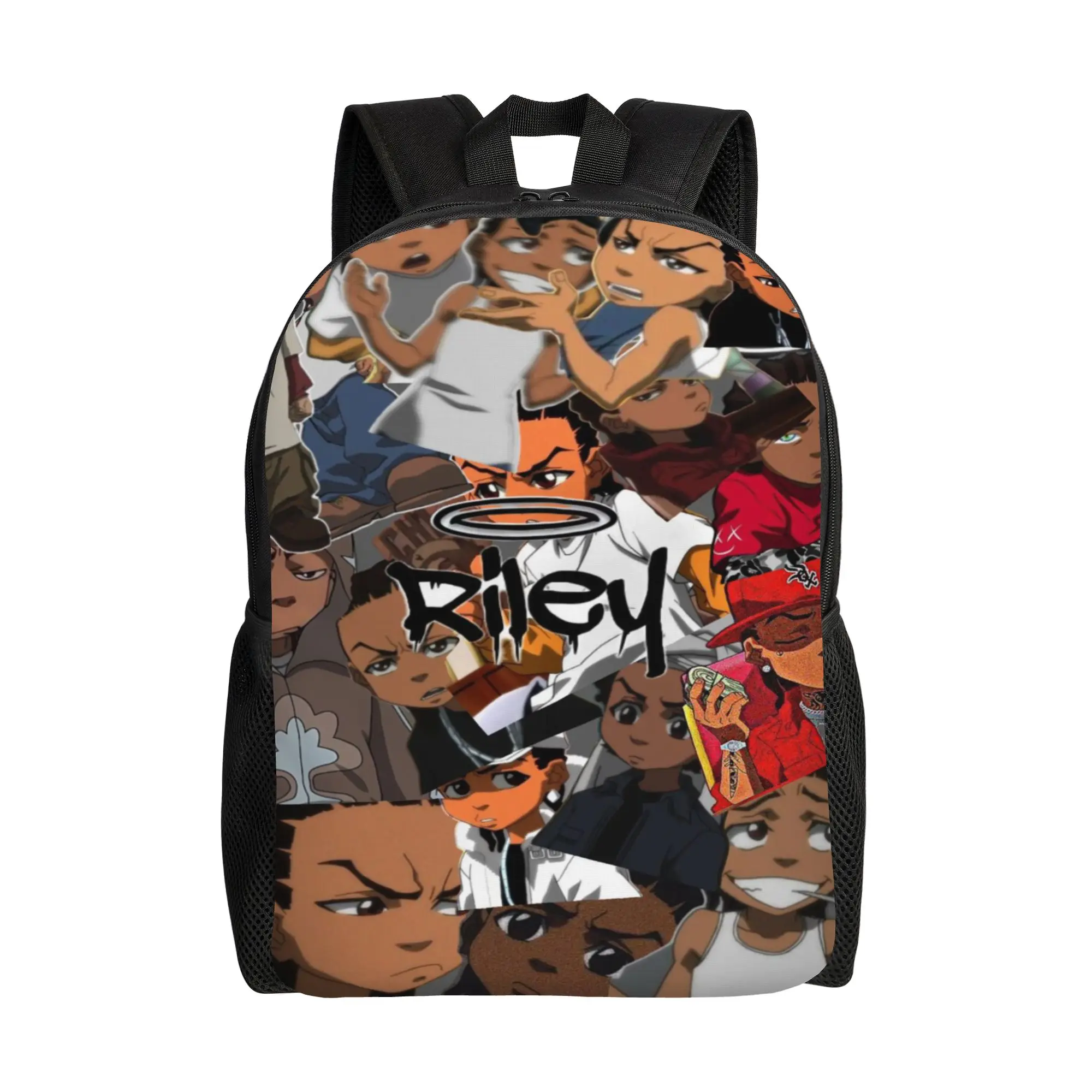 Back to school season New style Trendy Interesting The Boondocks Backpack  For Women Multi-Function Backpack