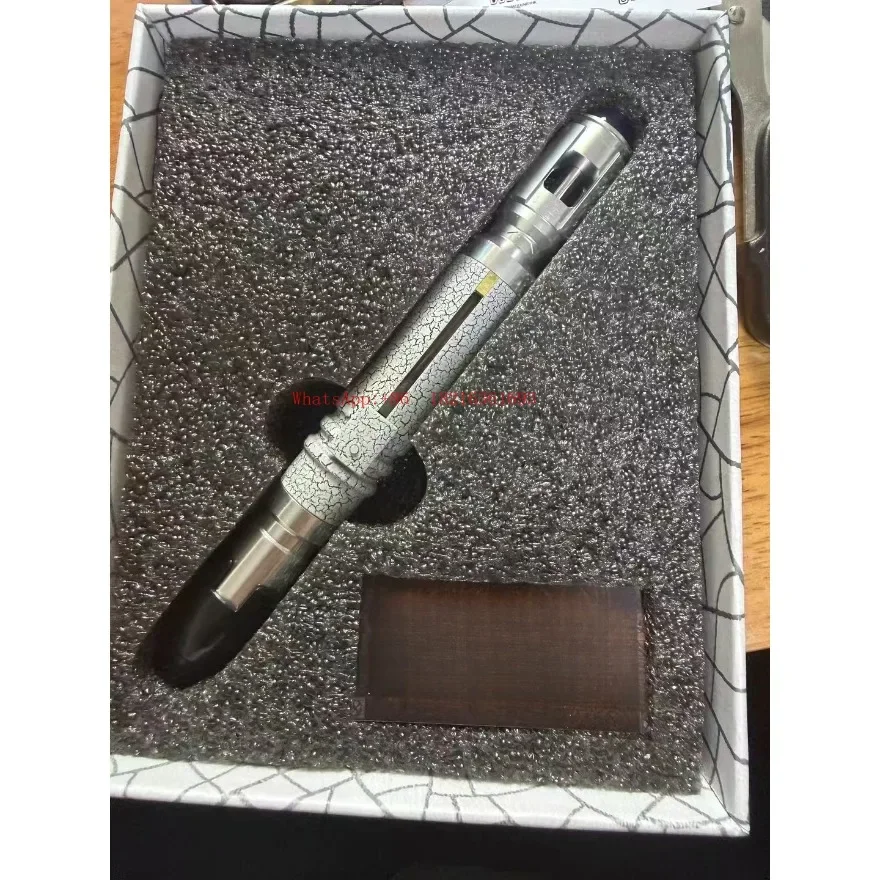 2026GOOD 10th Generation Props Metal Version Sonic Screwdriver, Push-pull Telescopic DIY