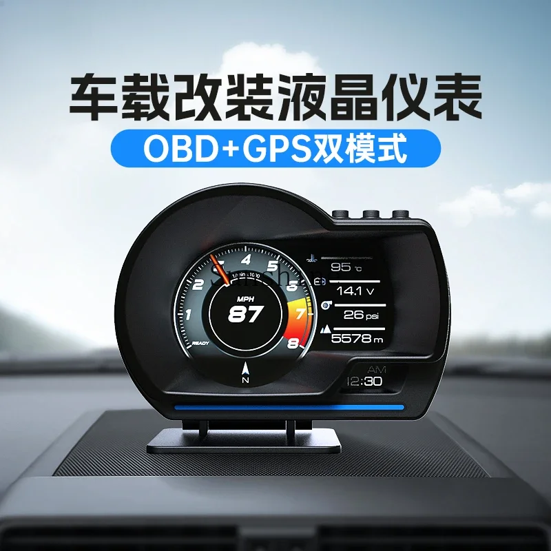 HUD Hud monitor obd LCD meter automotive gps water temperature turbine monitoring A500