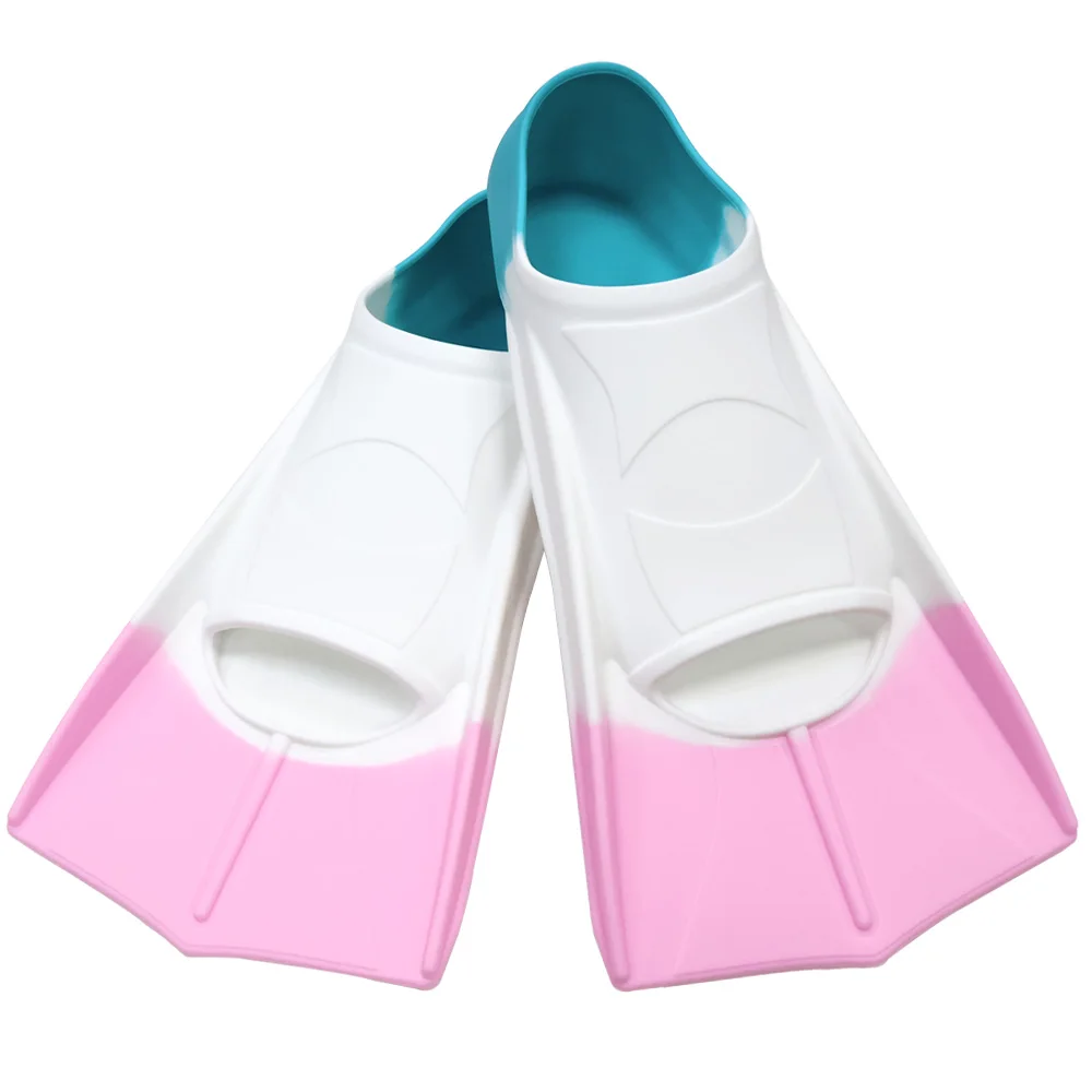 Silikon Flossen Schwimmen Training Schnorchel Kurze Tauchen Flossen Frosch Schuhe Männer Frauen Professionelle Brustschlag Freeschnorchel Schwimmen – Detail 12