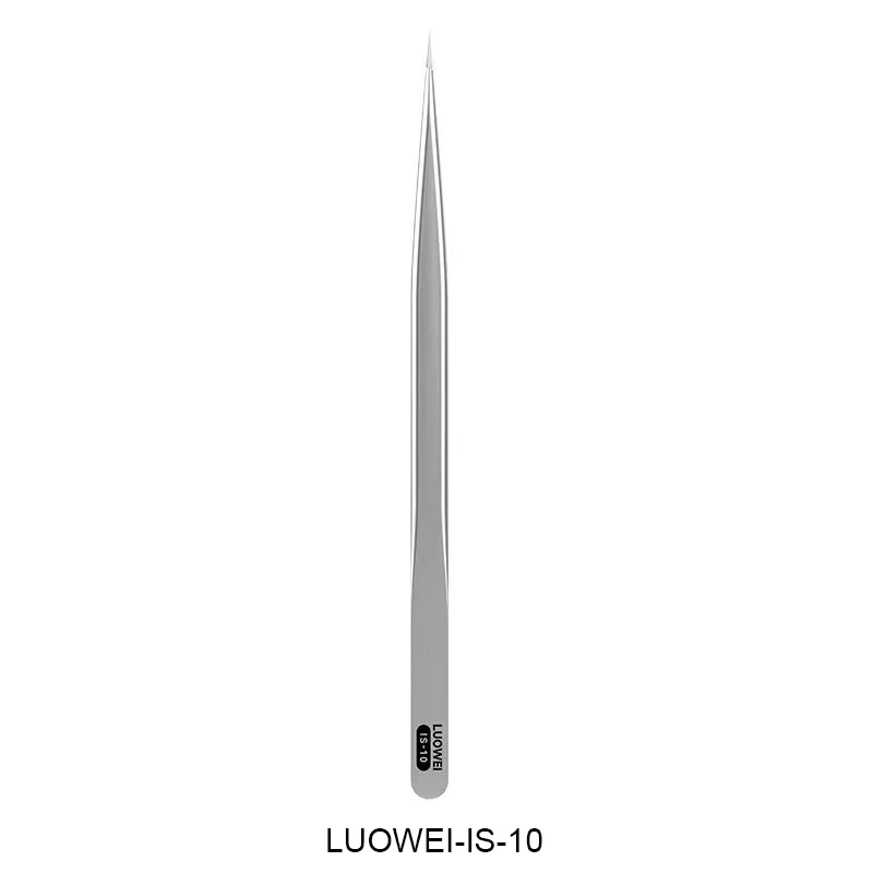 LUOWEI IS-10 3D High Precision Tweezers for Mobile Phone Repair Wear Resistance Jump Wire PCB Chip Repair Tweezers Clamping Tool