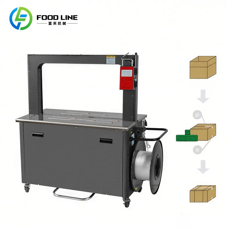 Automatic Carton Sealing Machine High Efficiency Case Sealer for Warehouse Logistics and Packaging Lines