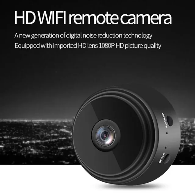 A9 HD WiFi Smart Surveillance Camera Wireless Home Security Monitor Sensor Camcorder with Safety Video Streaming 5