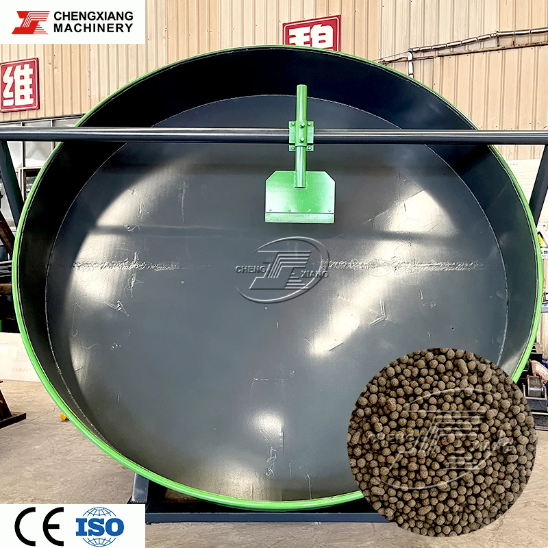 Bio Organic Fertilizer Granular and Pellet Making Machine Small Poultry Manure Fertilizer Granulator Machine