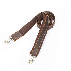 WESTAL Crazy Horse Leather Retro Strap Men's Shoulder Bag Lead Layer Cowhide Men's Bag Accessories Strap