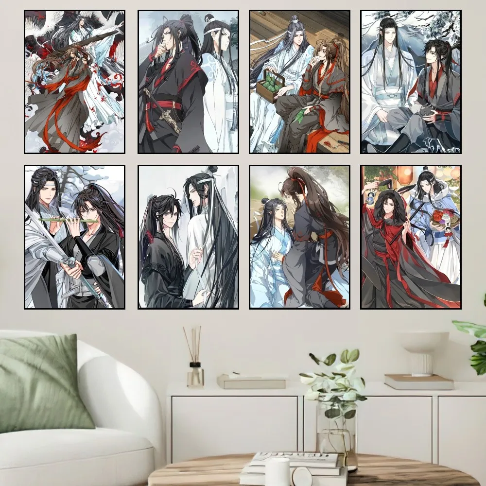 GrandmasterDemonic Mo Dao Zu Shi Poster Prints Wall Sticker Painting Bedroom Living Room Decoration Office Home Self Adhesive