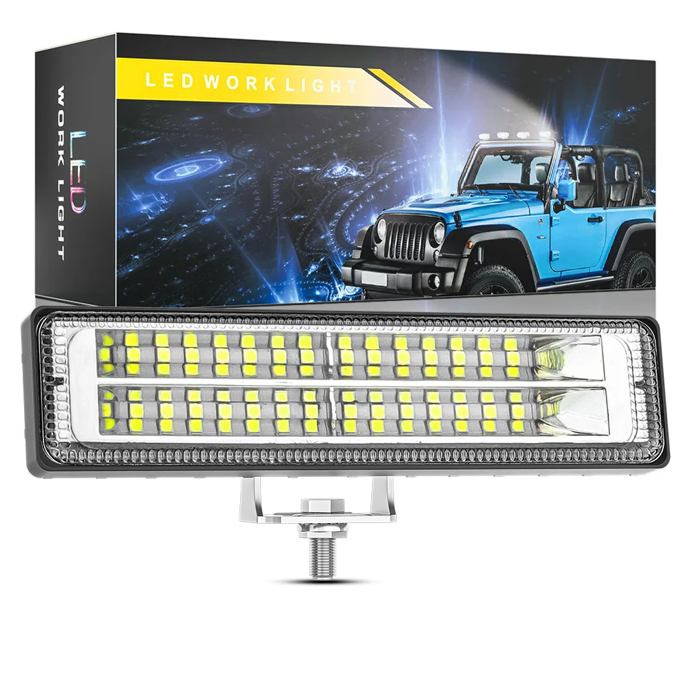 1PCS 28LED 12W Work Light Bar 9-30V Flood Lamp Driving Fog Offroad LED Work Car Light For Ford Toyota SUV 4WD Led Beams