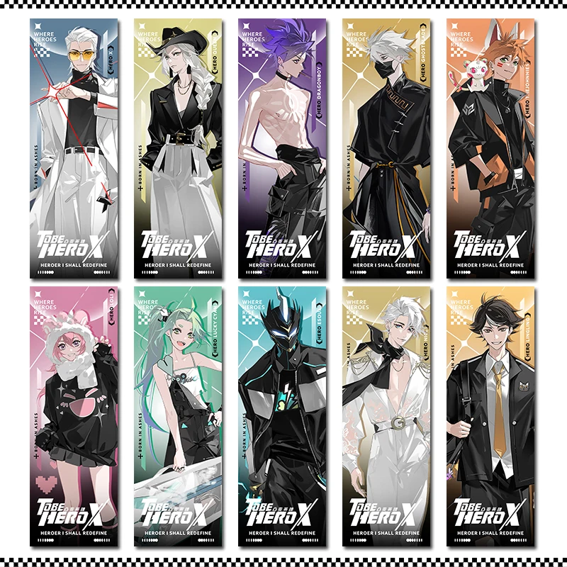 لتكون بطل X ما هي البطل ميرش دبوس بطاقة ثلاثية الأبعاد على الوجهين الطباعة شخصية دبوس بطاقة عشاق الهدايا جمع شارة #3