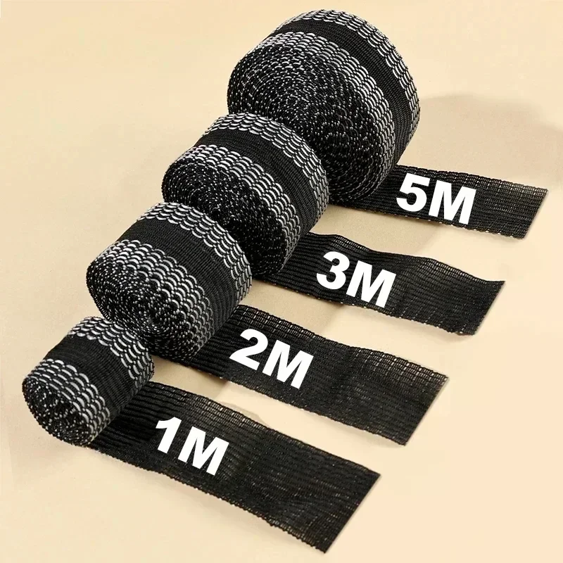 1-10M Self-Adhesive กางเกง Hem วางเทปกางขอบวางเหล็กบนกางเกงสั้นซ่อม Jean Hemming เทปสําหรับ DIY เย็บผ้า