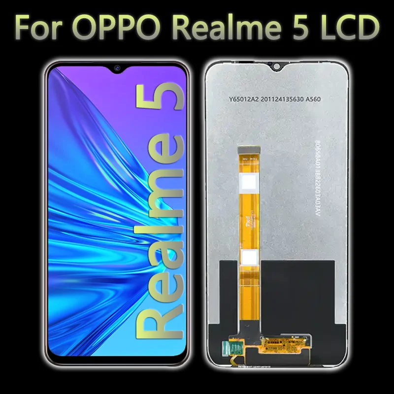 Digitizer Assembly Mobile Phone Lcds For OPPO Realme 5 Lcd Pantalla For OPPO Realme 5 Screen Replacement