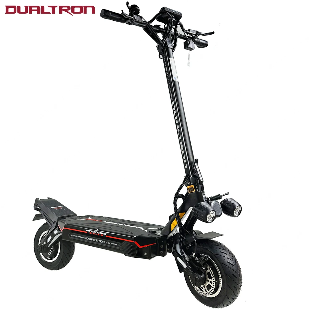 الأصلي Dulatron جديد العاصفة المحدودة 84 فولت 454Ah 2*2500 واط محرك مزدوج جديد EY4 عرض أعلى سرعة 100 كم/ساعة Dualtron سكوتر كهربائي