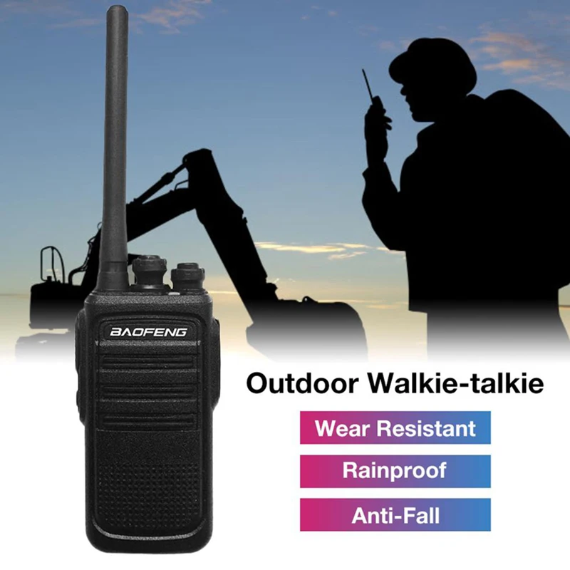 BaoFeng BF N8 1/2/3 PCS Walkie Talkie ad alta potenza ricarica rapida ricetrasmettitore Radio bidirezionale Dual-Band radioamatoriale walkie-Talkie mobile