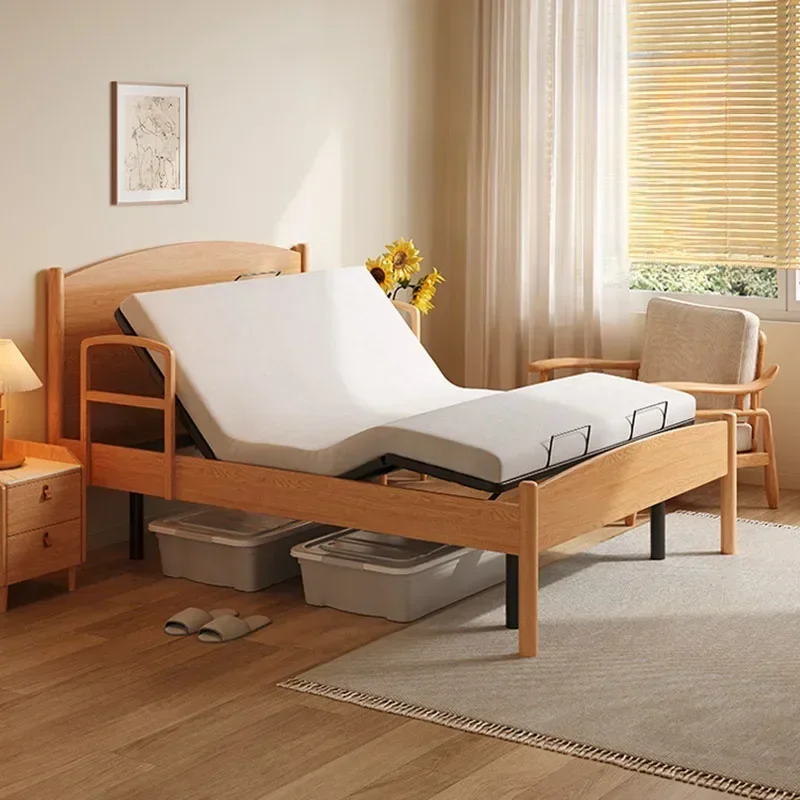 Electric Recovery Beds Bedframe Old People Adjustable Beds Multifunction Comfortable Bedroom Furniture Letti Pieghevoli LLB