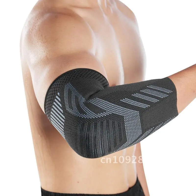 

Men's Sports Elbow Protector Breathable Sweat-Wicking Outdoor Riding Basketball Pressurized Knitted Warm Guard Universal Fit