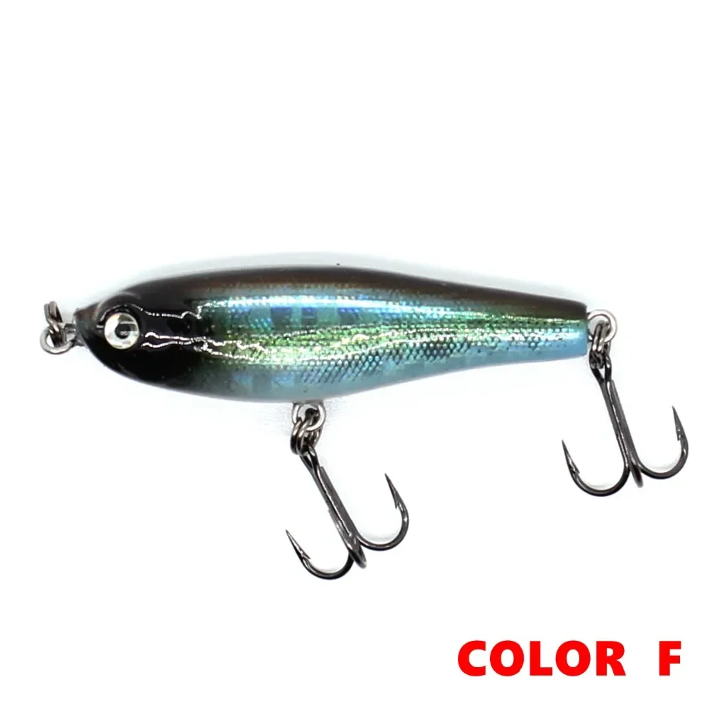 AOCLU-Hartköder, Bleistift-Wobbler-Köder, sinkender kleiner Stab, schwimmend wie verletzter, sterbender Fisch, VMC-Haken, solider Körper, 38 mm, 2,8 g – Detail 10
