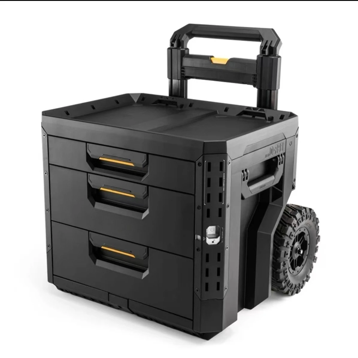 Tool Stacked Triple Drawer Drawing Tug Toolbox
