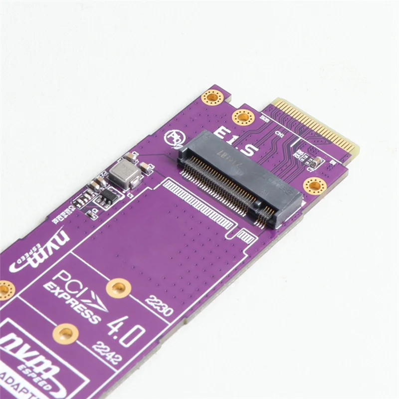 M13K-M.2 Nvme إلى EDSFF E1.S محول M.2 Nvme إلى E1.S تحويل بطاقة M.2 Nvme SSD إلى EDSFF E1.S محول للخادم/مركز البيانات