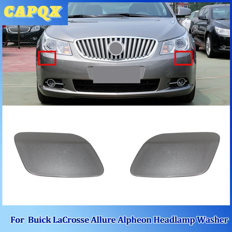 For Buick LaCrosse Allure Alpheon  2009 10 11 12 Front Bumper Headlight Washer Spray Nozzle Cover Headlamp Washer Jet