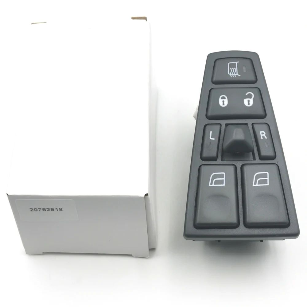 Power Window Switch Front Left Fits For Volvo 20752918 20953592 20455317 20452017 21354601 21277587 20568857 21543897 21354601