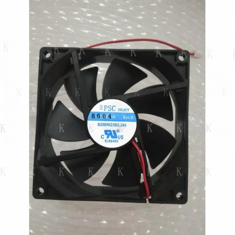 

C 1 PCS FOR PSC FAN RDH9025B2-241 DC 24V 9025 9CM 2 PIN cooling fan #A6-3