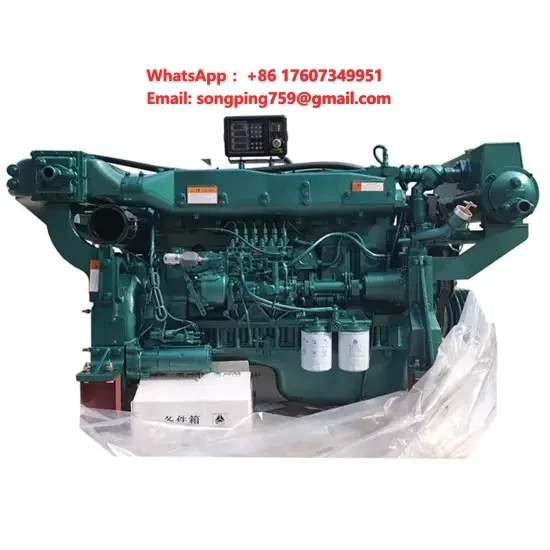 280HP Sinotruk WD615.68 Series Marine Dieel Engine Water Cooled 4 Stroke Inboard Boat Engine for Commercial Ship
