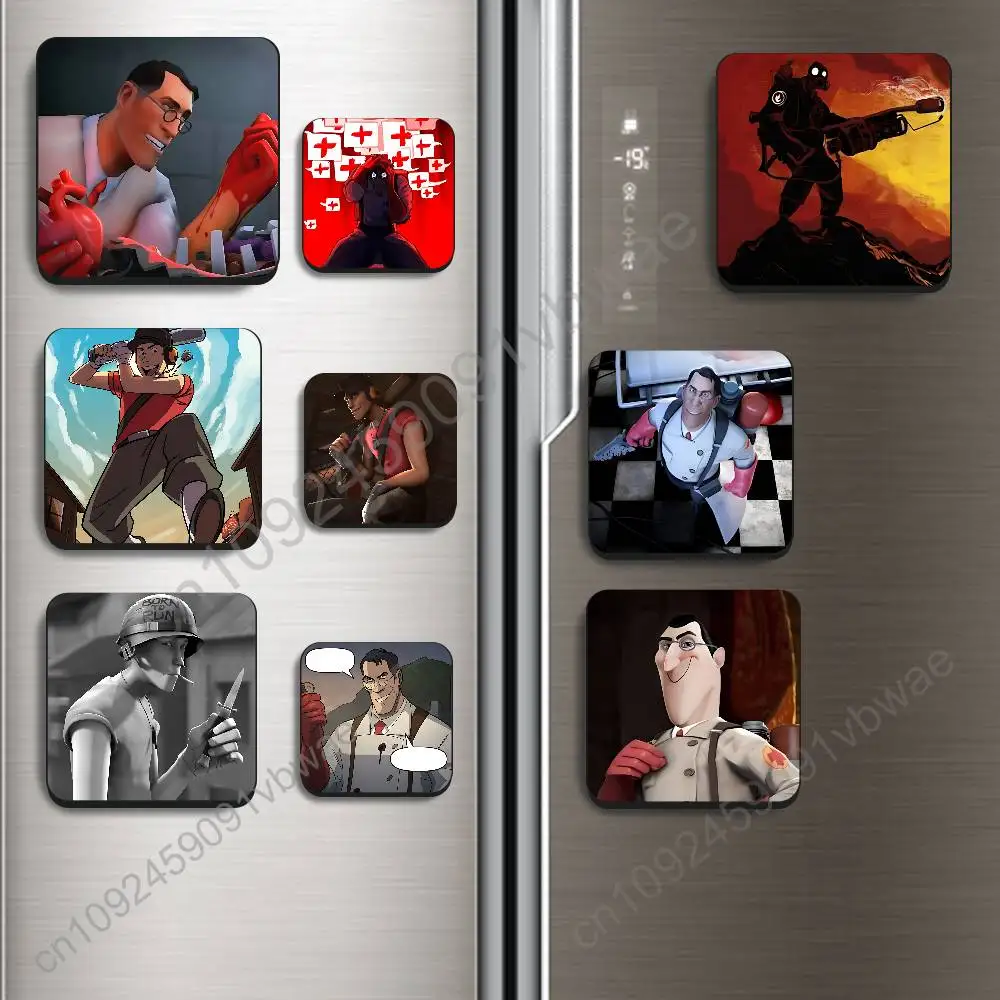 

Scout Medic Team Fortress TF2 Best-Selling Strong Magnetic Fridge Magnets Adhesive to Metal Surfaces Leaves No Residue