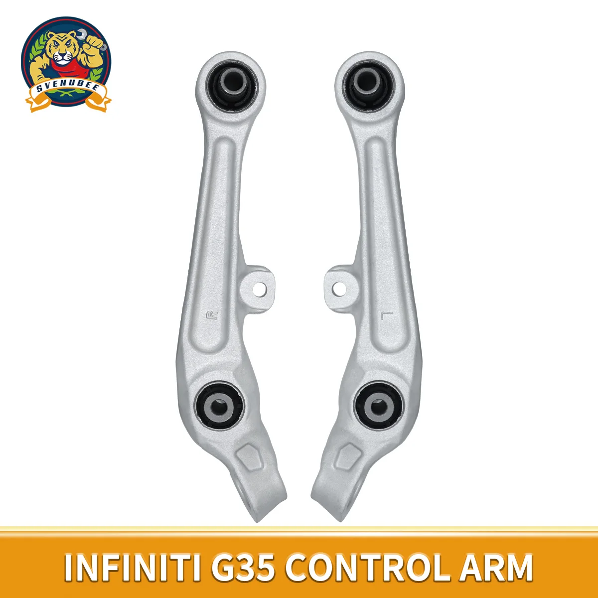 

Svenubee Pair of Front Lower Control Arm Suspension Set Kit for Infiniti G35 Nissan 350Z 2003 2004 2005 2006 2007 2008 2009