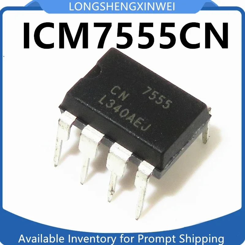 1PCS New ICM7555CN ICM7555 Original Timer Chip CMOS Time Base Timer IC DIP-8