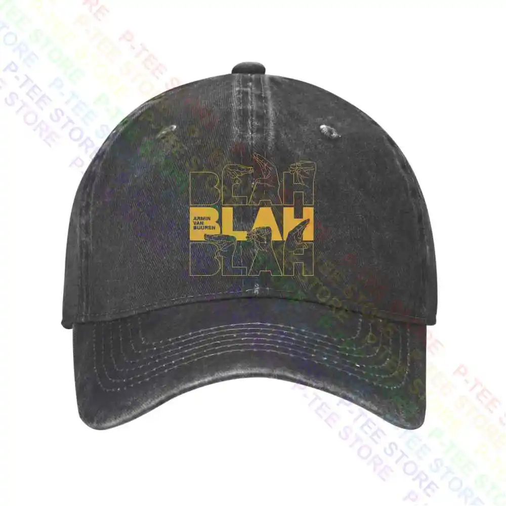 Armin Van Buuren Blah Blah Blah Trance Music Baseball Cap Snapback Caps Knitted Bucket Hat