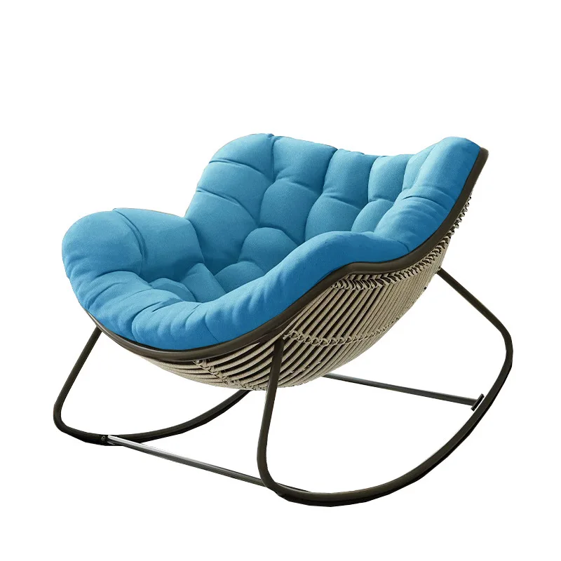 Rocking Chair Cushion for Home Use, Indoor and Outdoor Balcony, Single Person Sofa Cushion, Hanging Basket Cushion（No Chair）