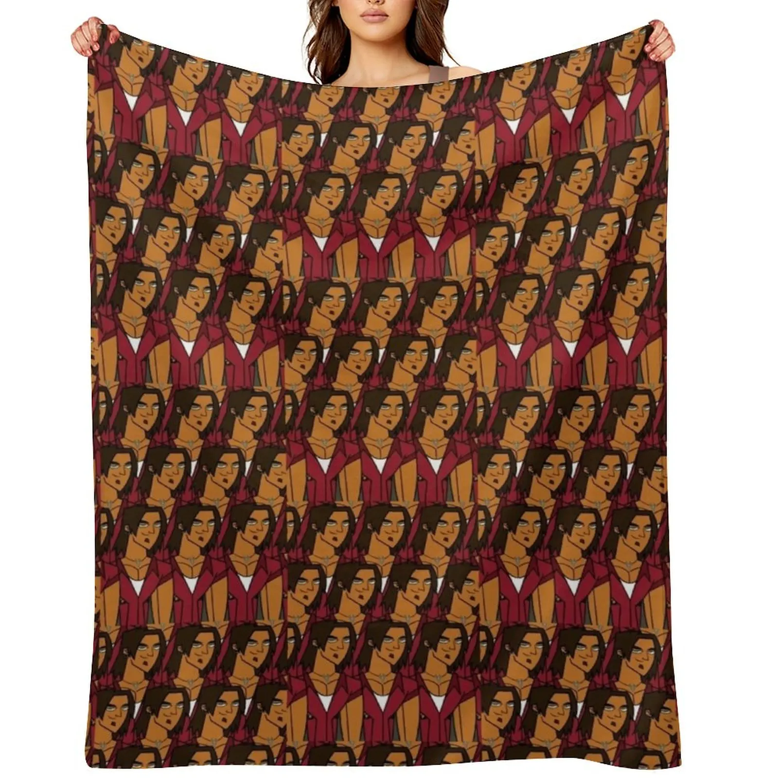 

Total Drama Alejandro Graphic Throw Blanket Warm Softest blankets and throws blankets ands Blankets
