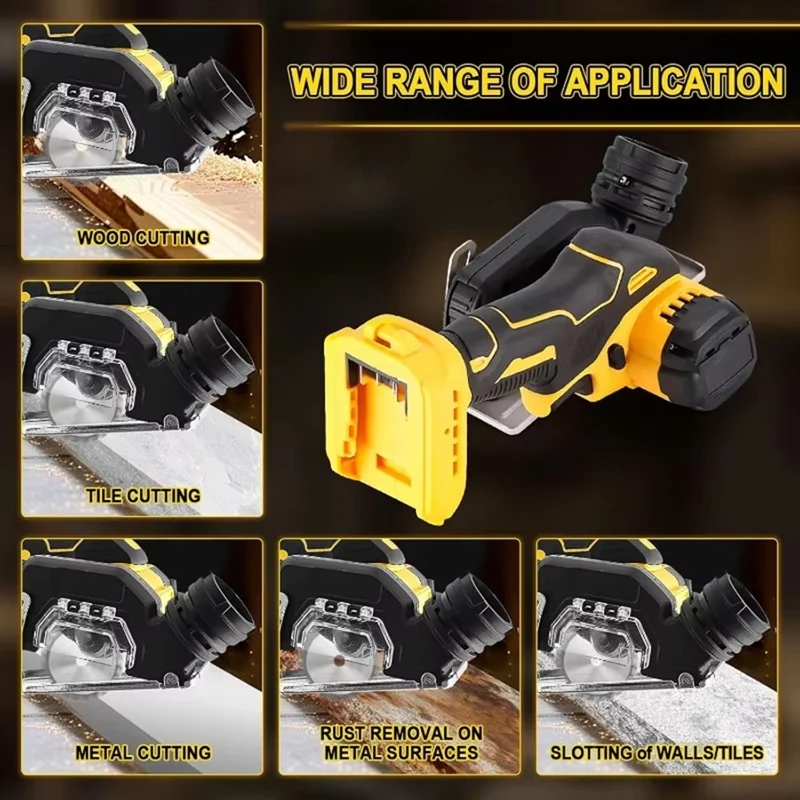 

Cordless Electric Angle Grinder 3In Cut Off Grinding Machine ToolJAS