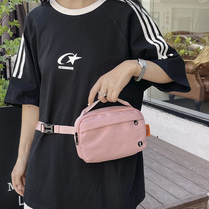 Multi Functional Daily Chest Bag High Quality Nylon Travel Waist Bag Small Shoulder Crossbody Bags For Women Clutch Purse Totes