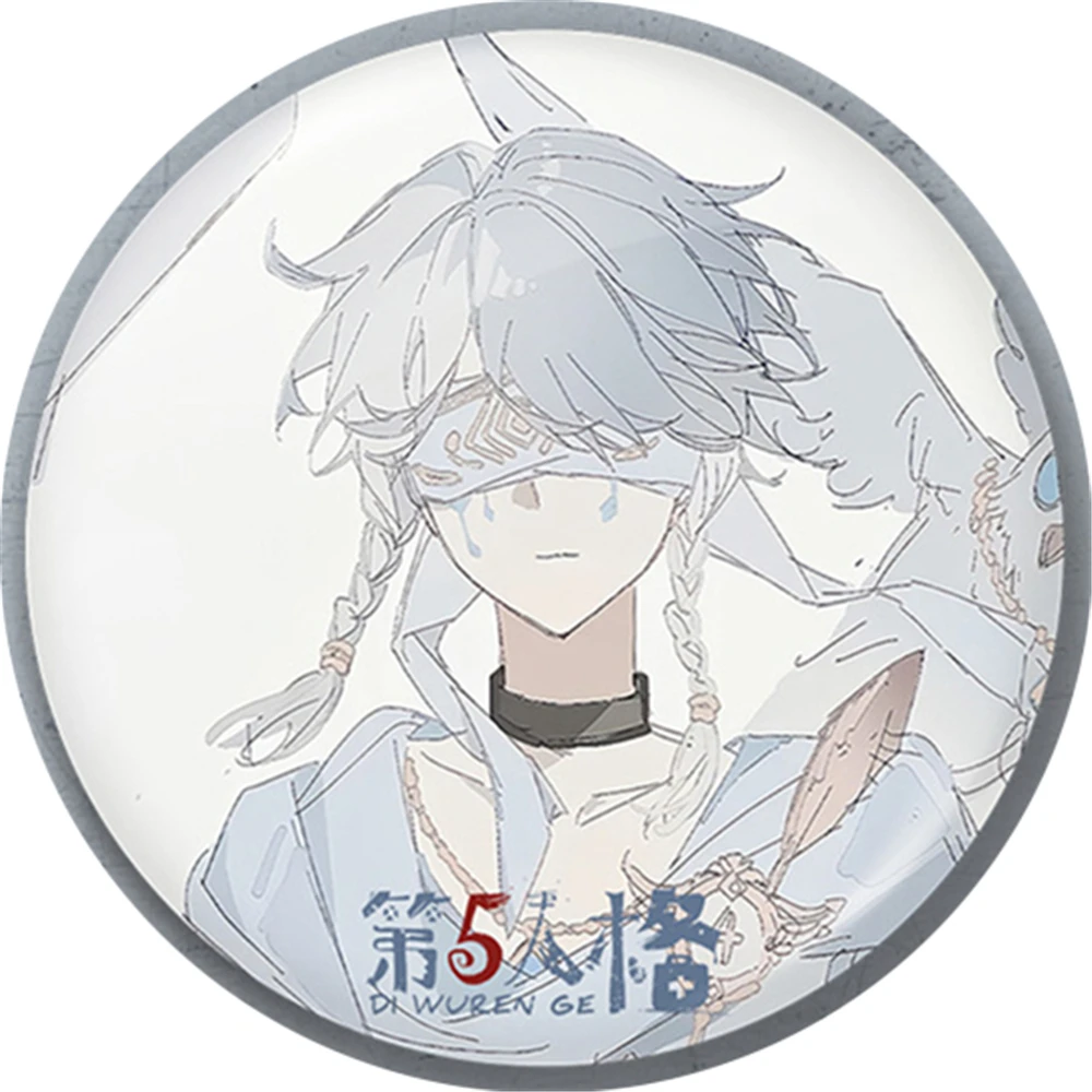 เข็มกลัดคอสเพลย์ Eli Clark Seer จากเกม Identity V ขนาด 58 มม. ทำจากโลหะดีบุก SPTE ของขวัญสำหรับแฟนเกม
