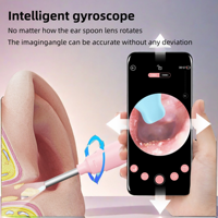 Ear Wax Remover with Camera, 1080P Otoscope, Unique Design, Must-Have at Home, Great Gift for Parents, Family Ear Wax Remover
