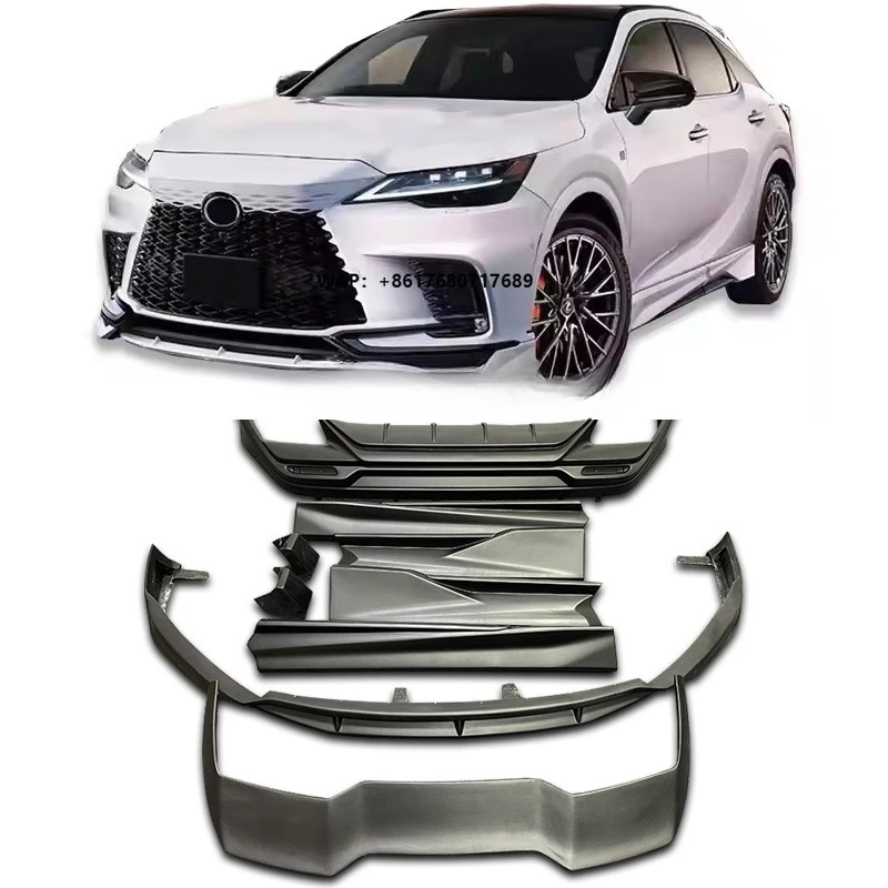 

Car Body Kit for 2023-2025 RX Carbon Fiber Spoiler Side Skirts Rear Diffuser RX350 RX500 Body Kit TRD Style Kit