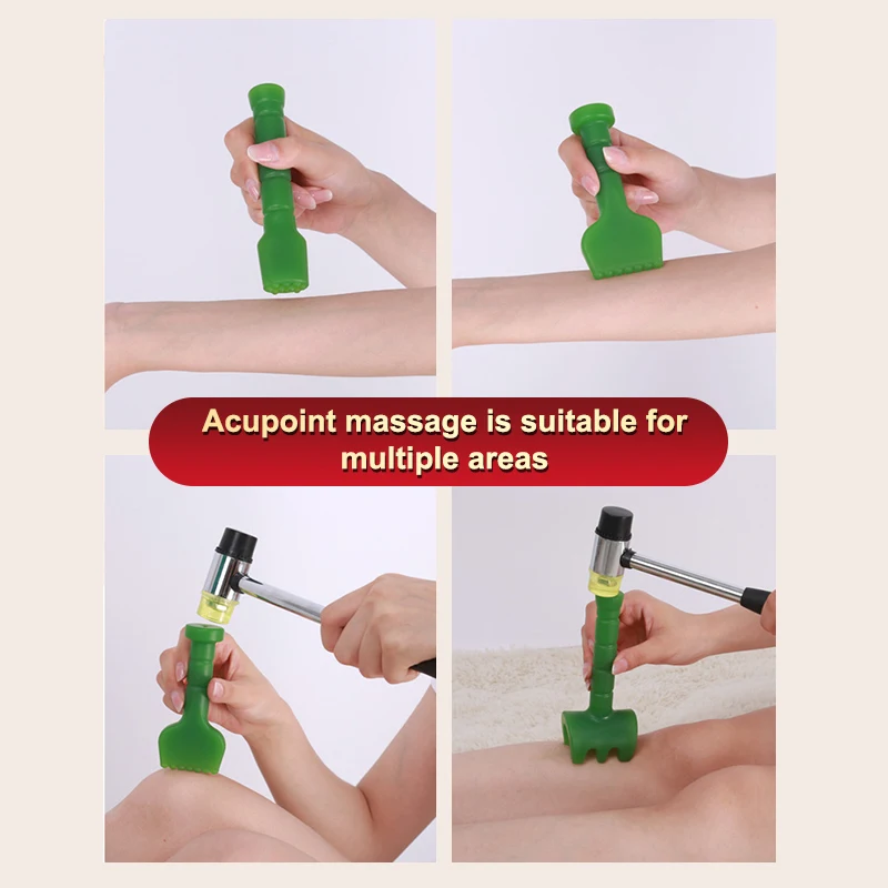 Hammer Manual Body Massager Tools Lumbar Spine Joints Neck Shoulder Lumbar Dredging Meridians Traditional Chinese Massage Stick