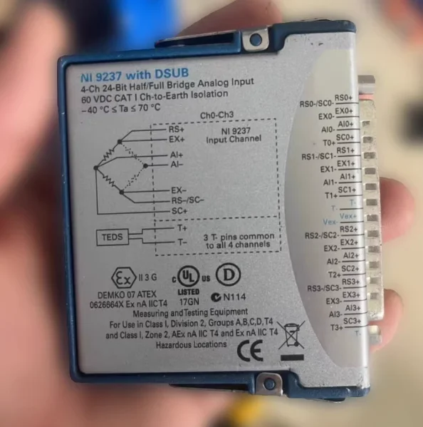 

Не новый - National Instruments, NI NI-9237 с DSUB
