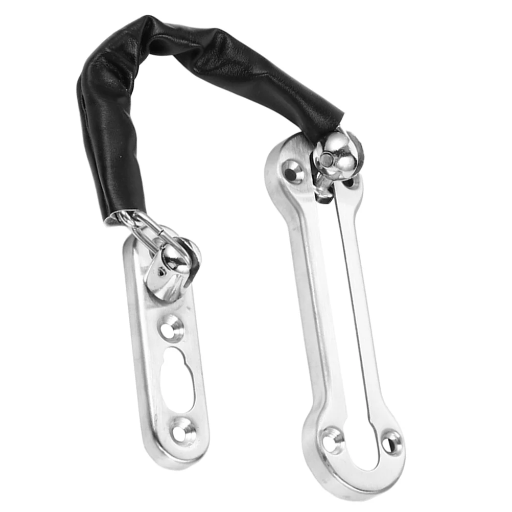 

1pcs Stainless Steel Security Chain Lock For Indoor Door Security Lock Hotel Office Home Use Door Safety Chain