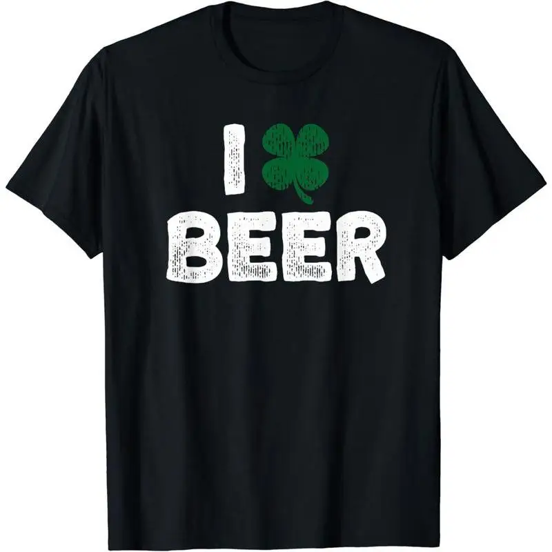 

I Clover Beer St. Patrick's Day Funny Irish Shamrock Lover T-Shirt